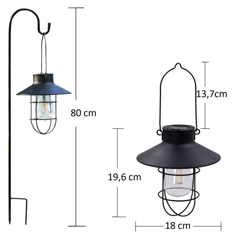 Arche solcellelampe