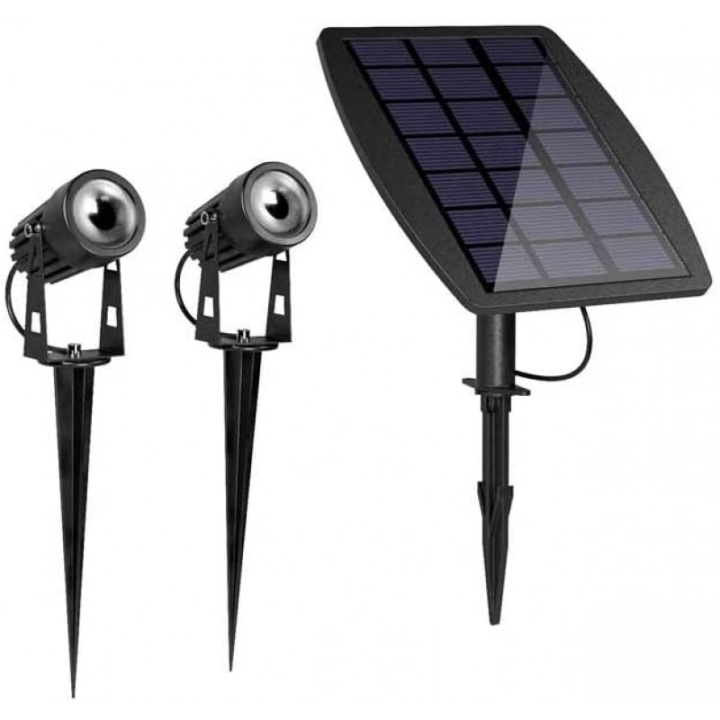 atlas solcelle spots varmt hvidt lys