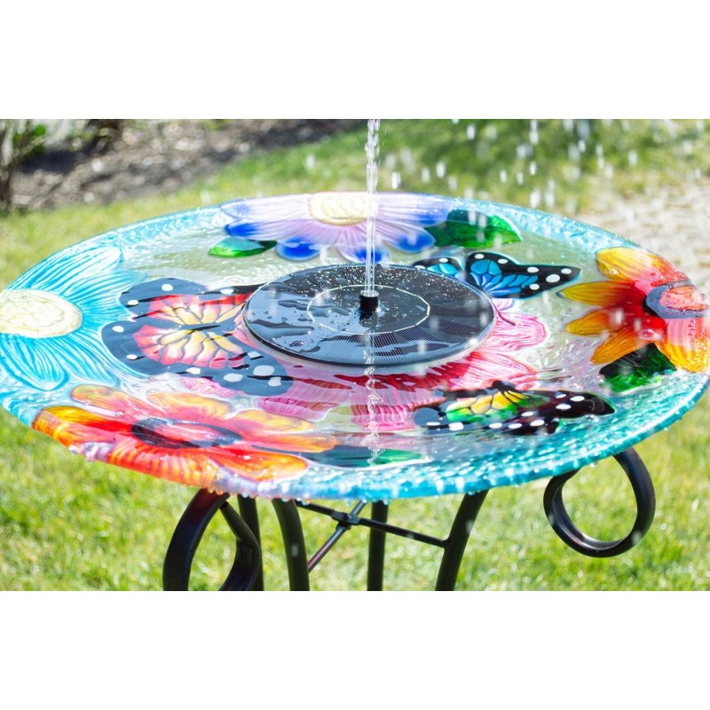 Flydende solcelle springvand