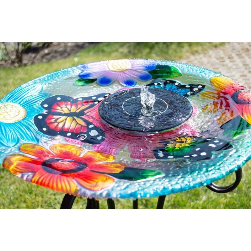 Flydende solcelle springvand