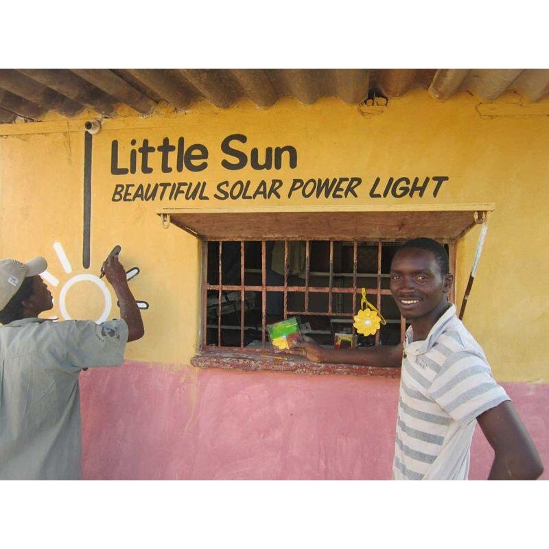Little Sun solcellelampe