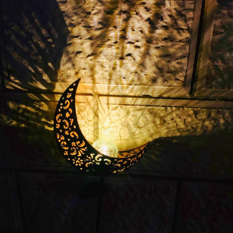 Nikini solcelle månelampe