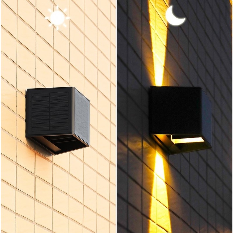 Omni solcelle væglampe