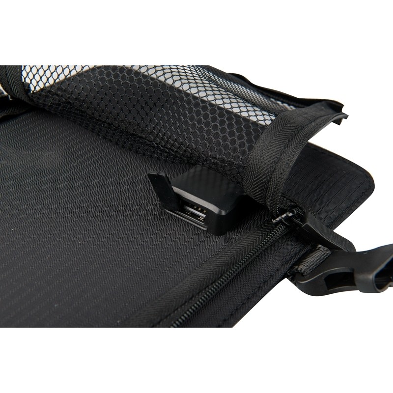 Eceen solcelle vandrerygsæk (sort, 6,5W)