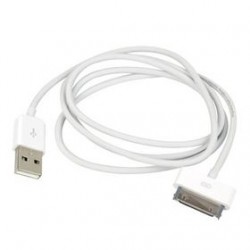1m. Apple 30-bens DATA-kabel