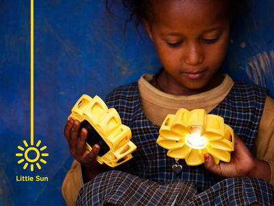 Little Sun solcelle lampe